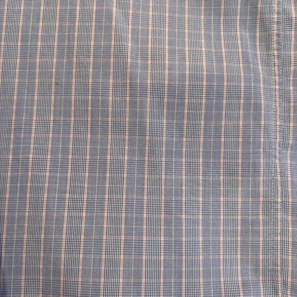 Ralph Lauren Purple Label Mens long sleeve Shirt blue/pink plaid sz M - Picture 4 of 5